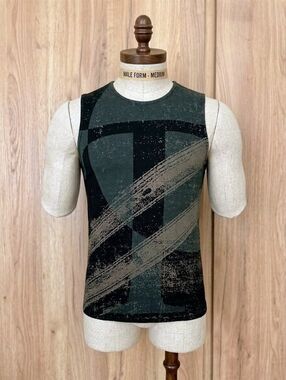 Men’s Leather Vest - Custo Barcelona - Vintage